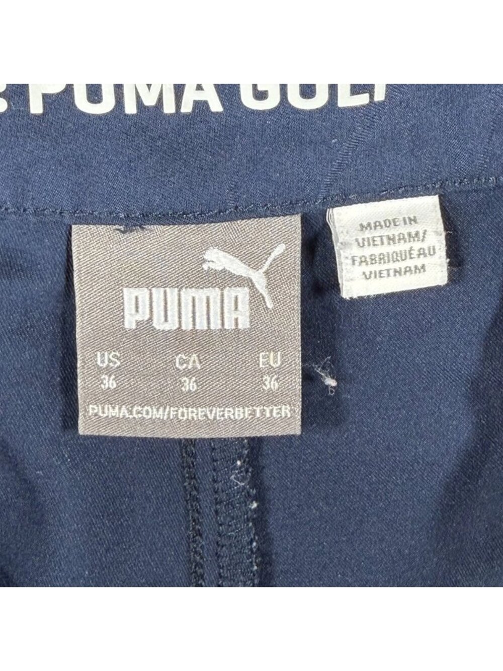 Puma Way 1 Men's Camino 2.0 Golf Shorts Mens 36 Blue Flat Front Performance - Picture 8 of 13